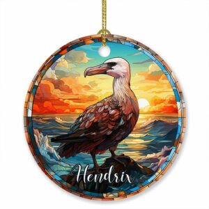 Albatross Animal Ornament Gifts - Personalized Christmas