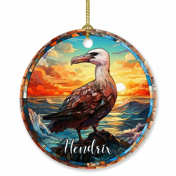 Albatross Animal Ornament Gifts - Personalized Christmas